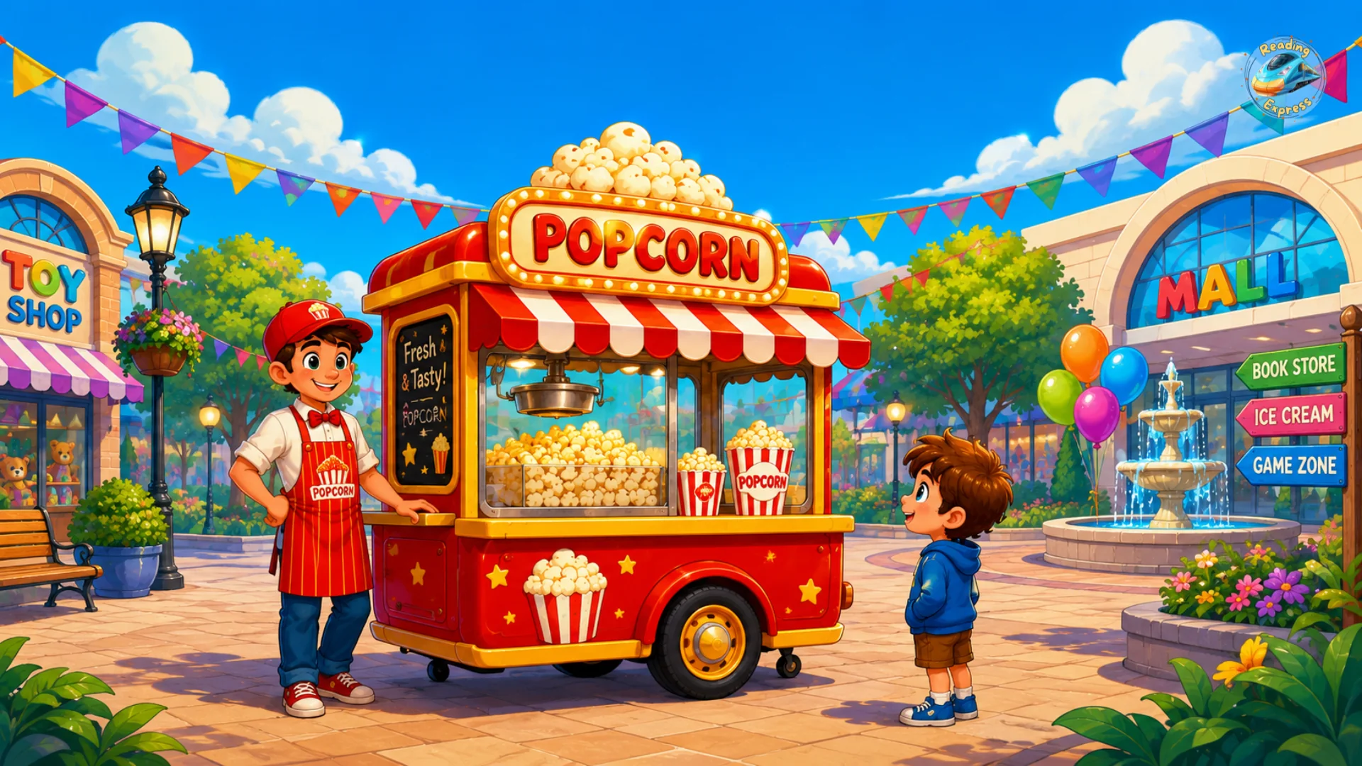 Popcorn Reading — SH and CH